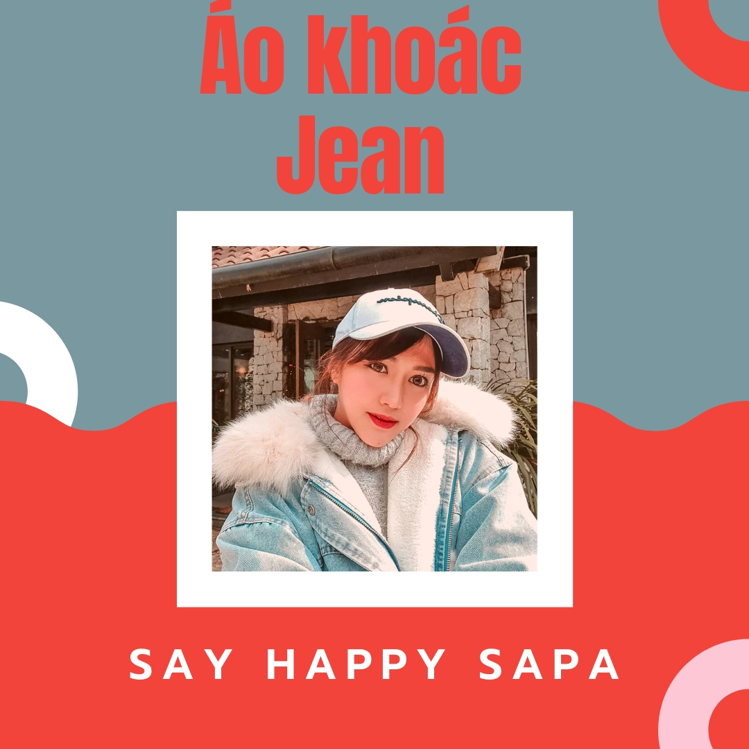 Đi Sapa mặc áo khoác jean
