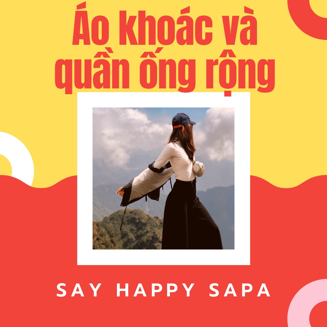 Áo khoác và quần ống rộng