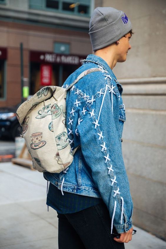 Màu xanh denim dành cho nam