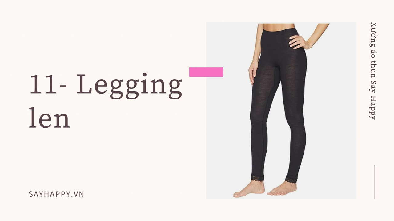 Quần legging len