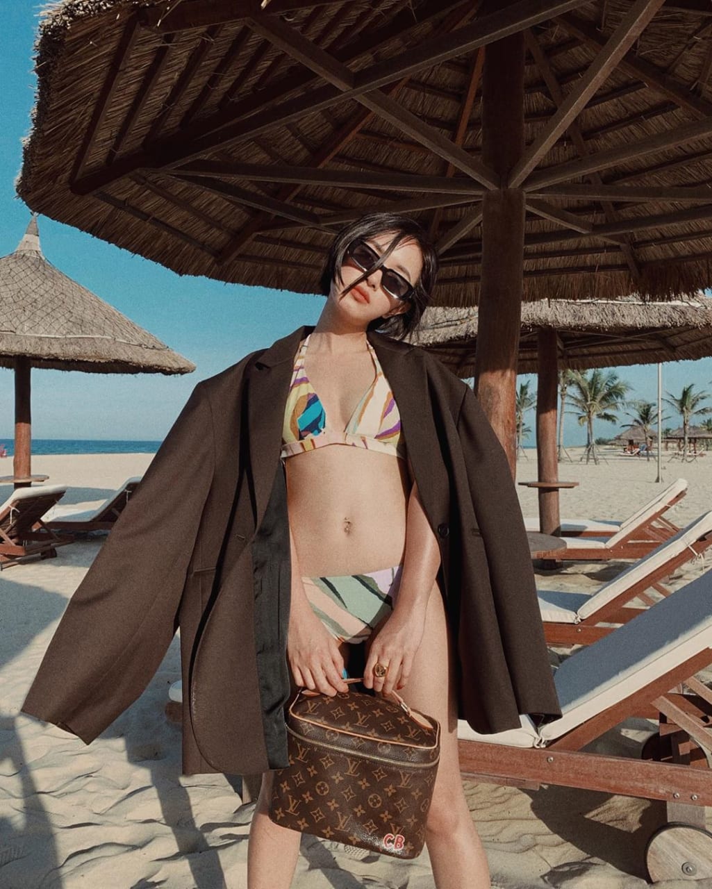Châu Bùi và thời trang đi biển