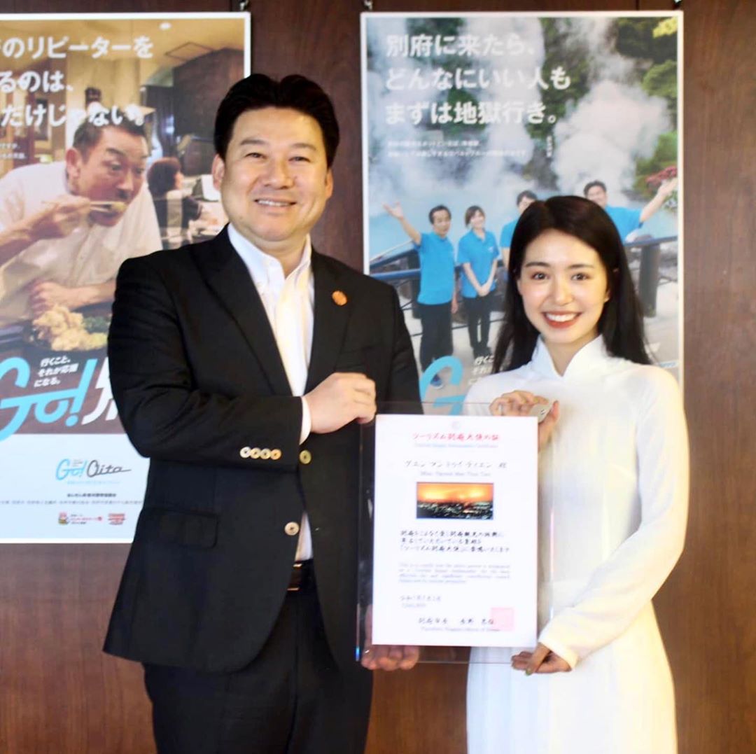 Cô gái Việt đầu tiên được đề cử làm đại sứ du lịch cho 1 thành phố của Nhật Bản