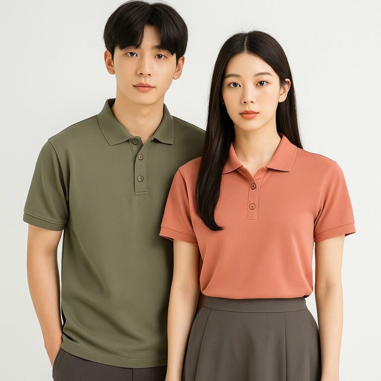 Mẫu áo thun Polo Cá Sấu Say Happy