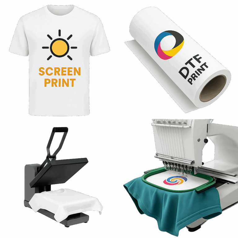 Công nghệ in và thêu tại Say Happy