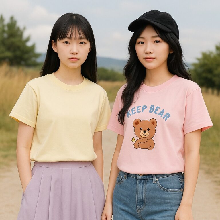 Mẫu áo thun Babytee CVC