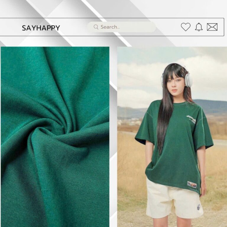 Mẫu cotton 4 chiều khi mặc