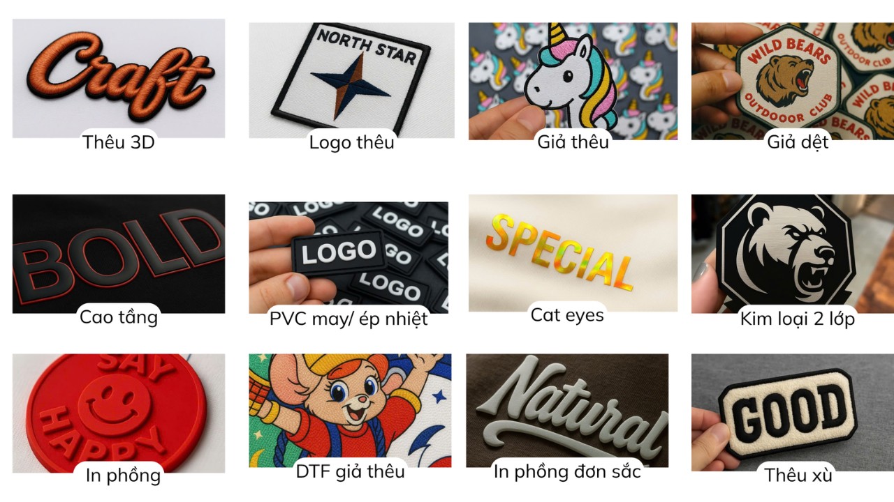 Các hiệu ứng in của Say Happy phần 2