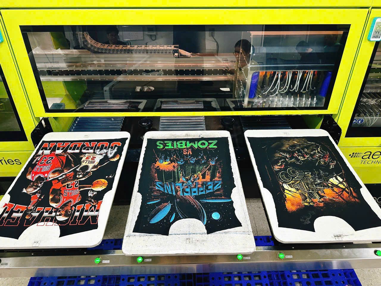 Quy trình in thêu – đóng gói tại xưởng may áo thun TPHCM