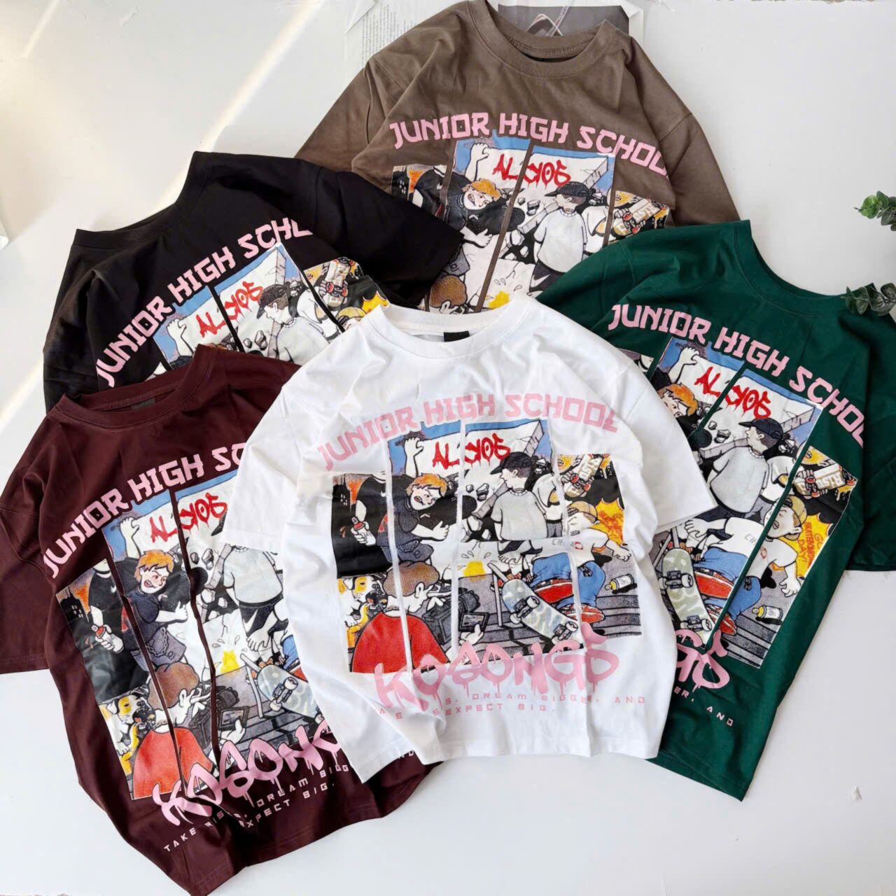 Các dòng áo thun sản xuất tại xưởng may áo thun TPHCM Say Happy