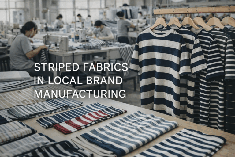 bảng vải sọc local brand