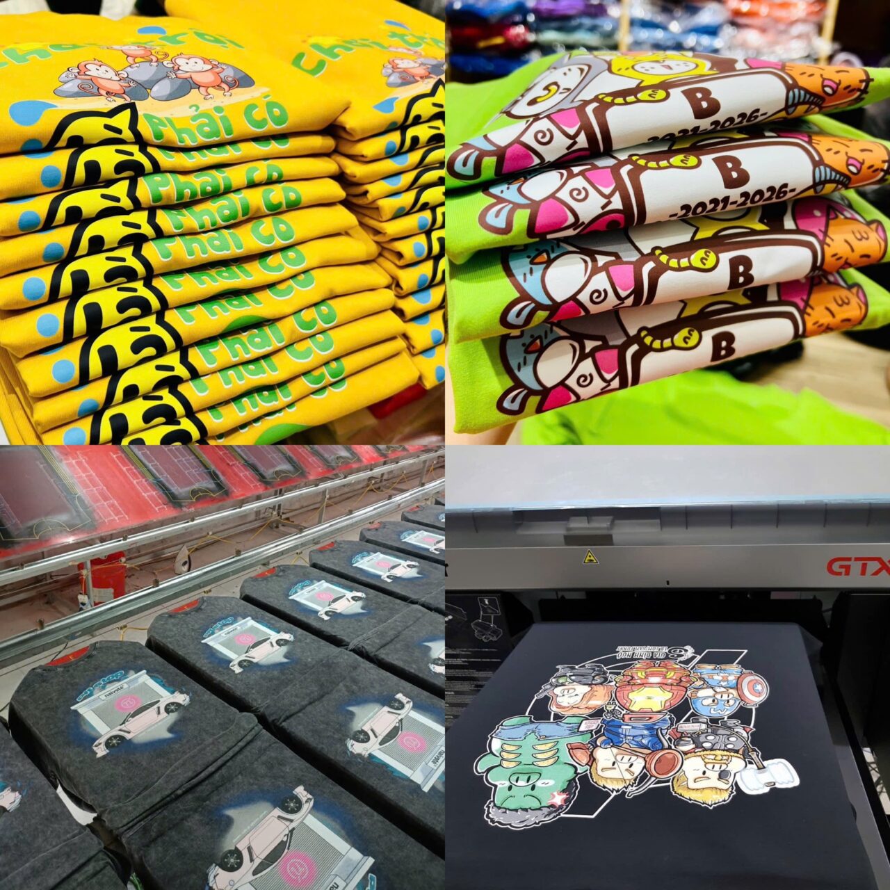 Quy trình sản xuất áo thun Local Brand từ A-Z tại Say Happy T-shirt Factory